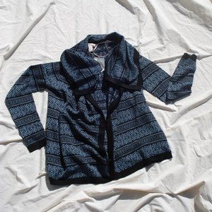 Forever 21 Blue Black Cardigan